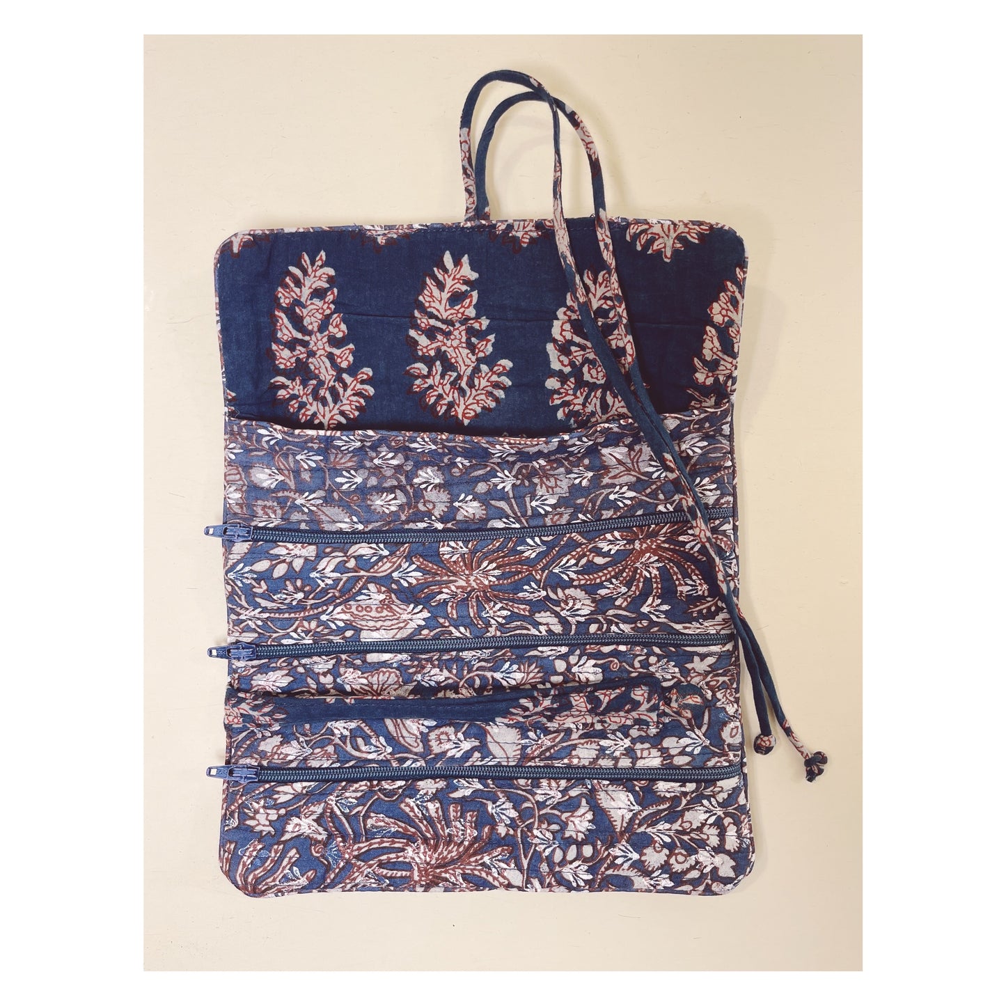 Portagioie Fiori Blu